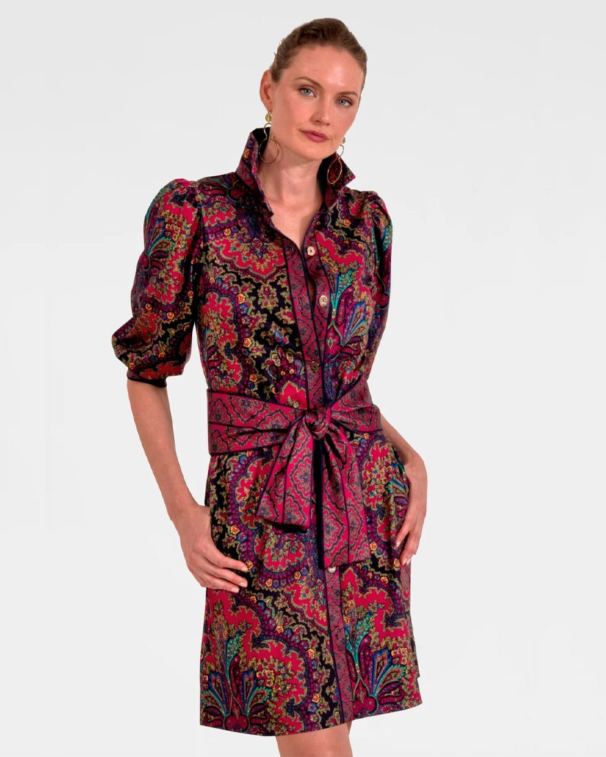 Swagger Dress - Black Passion Paisley