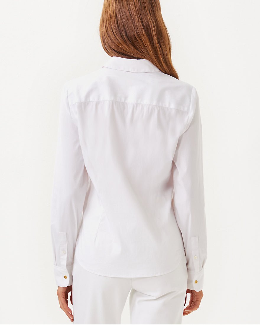 The Lilly Shirt - Resort White