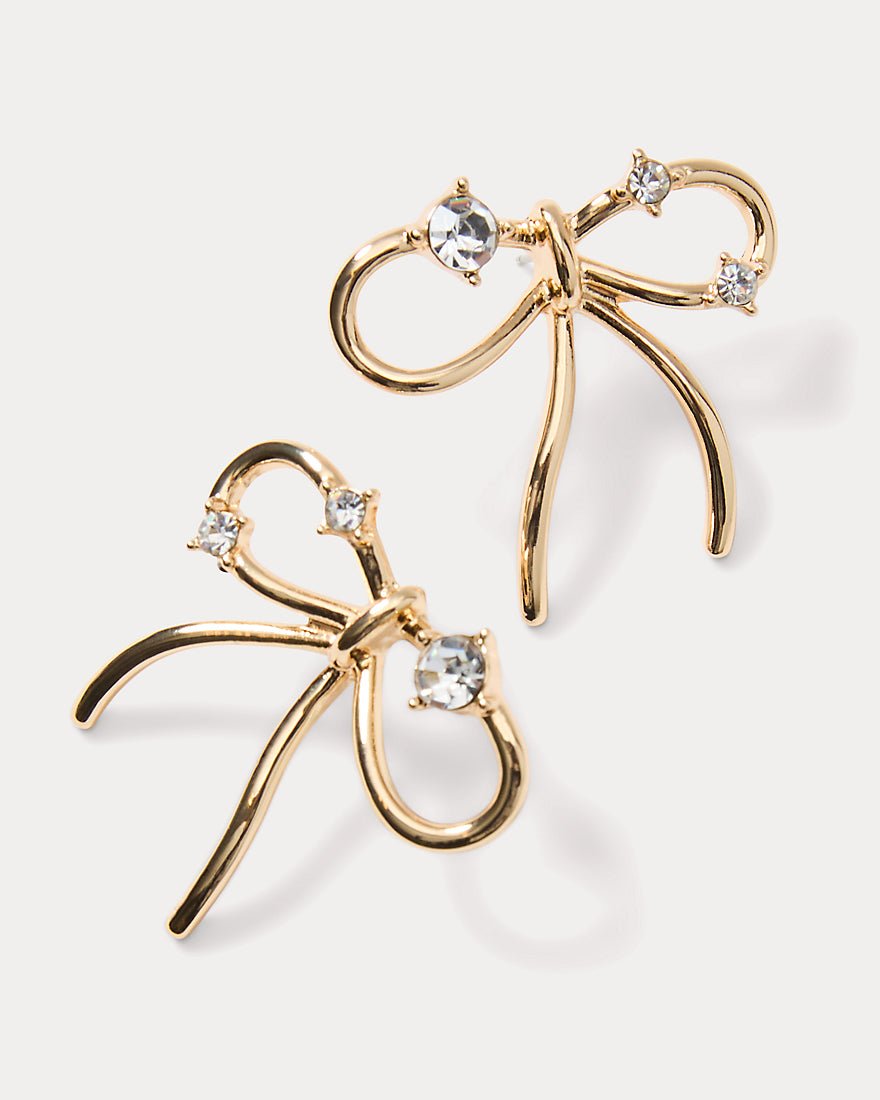 Tis The Season Earrings - Gold Metallic