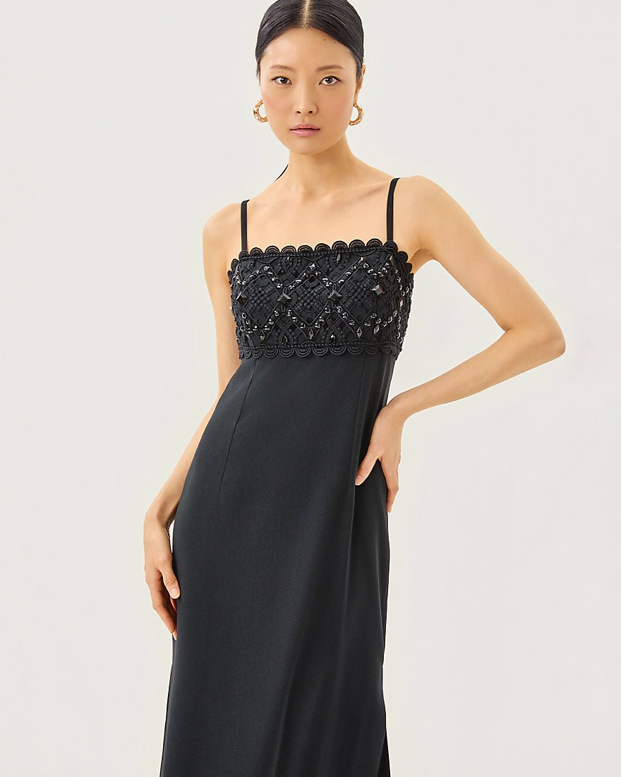 Vena Maxi Dress - Noir