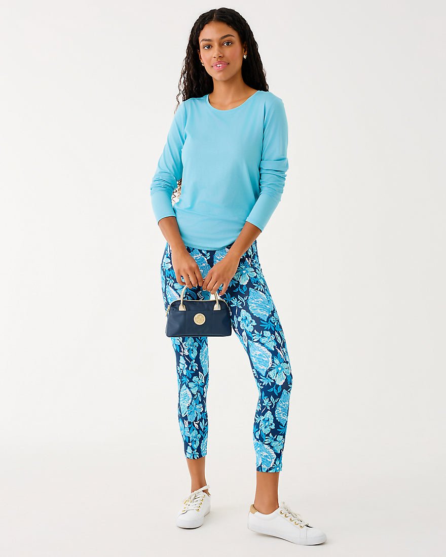 Lilly Pulitzer - Westley Long Sleeve Tee Upf 50 Plus - Bellevue Blue