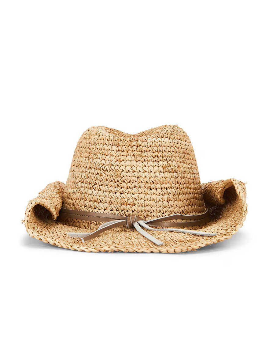 Flora Bella - Kelli Cowboy Hat - Natural Gold