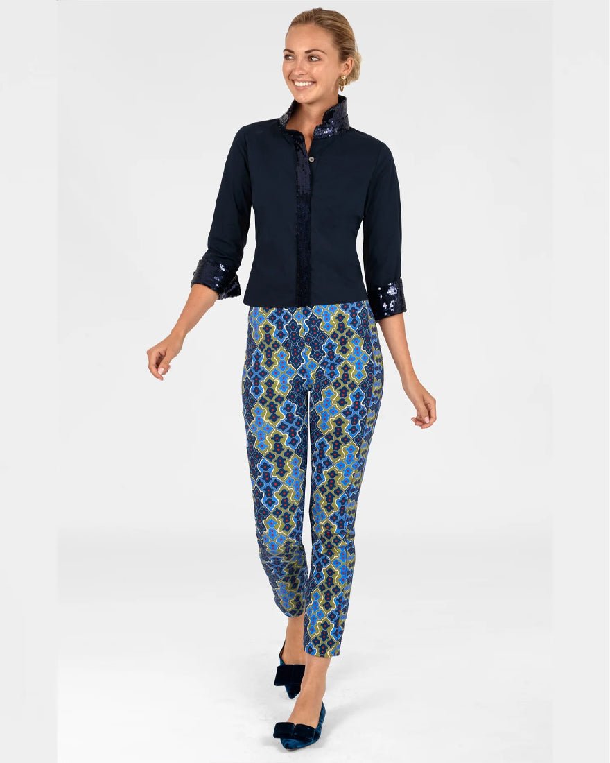 Gretchen Scott - Twinkle Ex Boyfriend Shirt - Navy