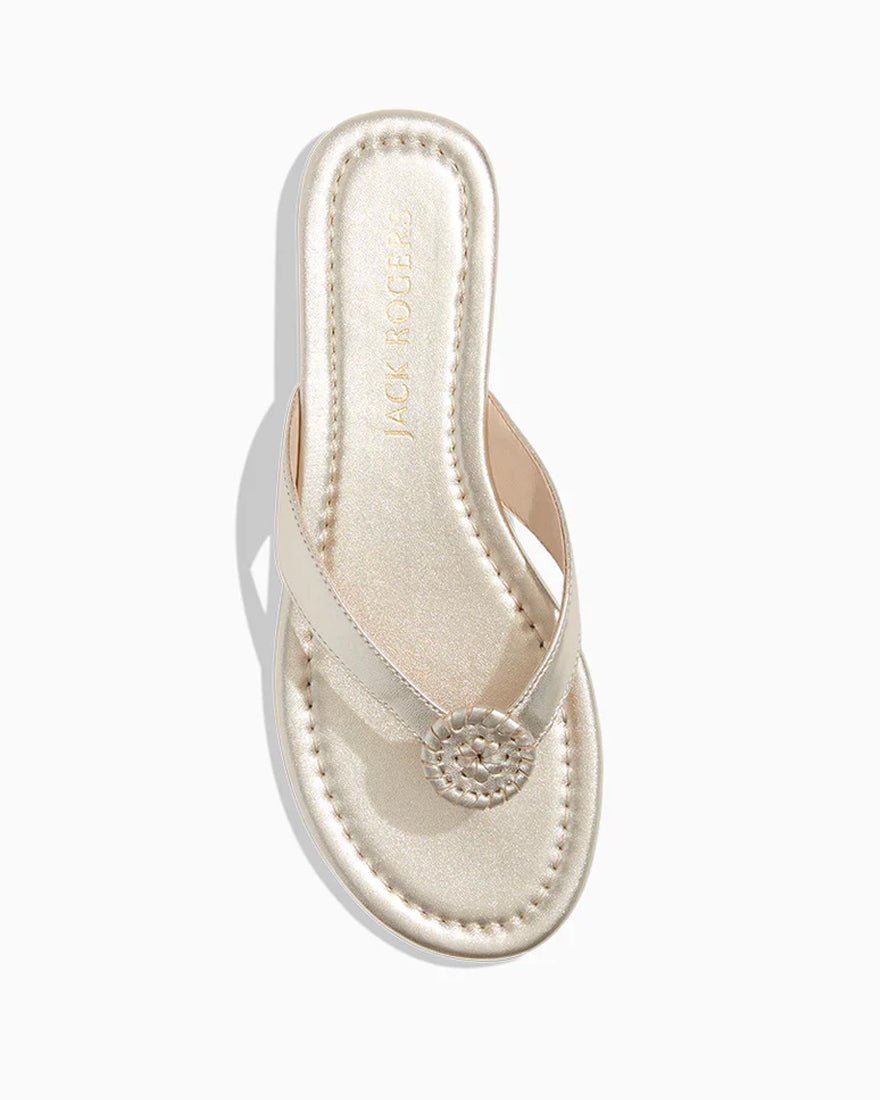 Jack Rogers - Roxy Flip Flop - Platinum