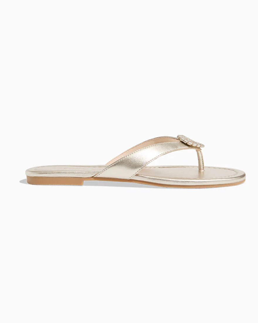 Jack Rogers - Roxy Flip Flop - Platinum