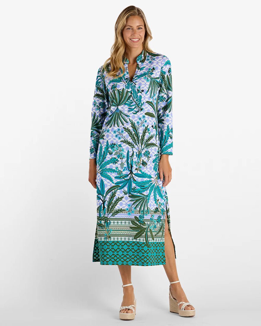 Jude Connally - Devon Dress - Palm Royale Loden