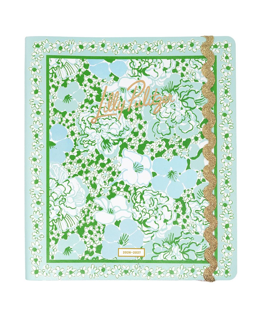 Lilly Pulitzer - 17 Month Soft Cover Planner - Mint Condition Burst of Joy