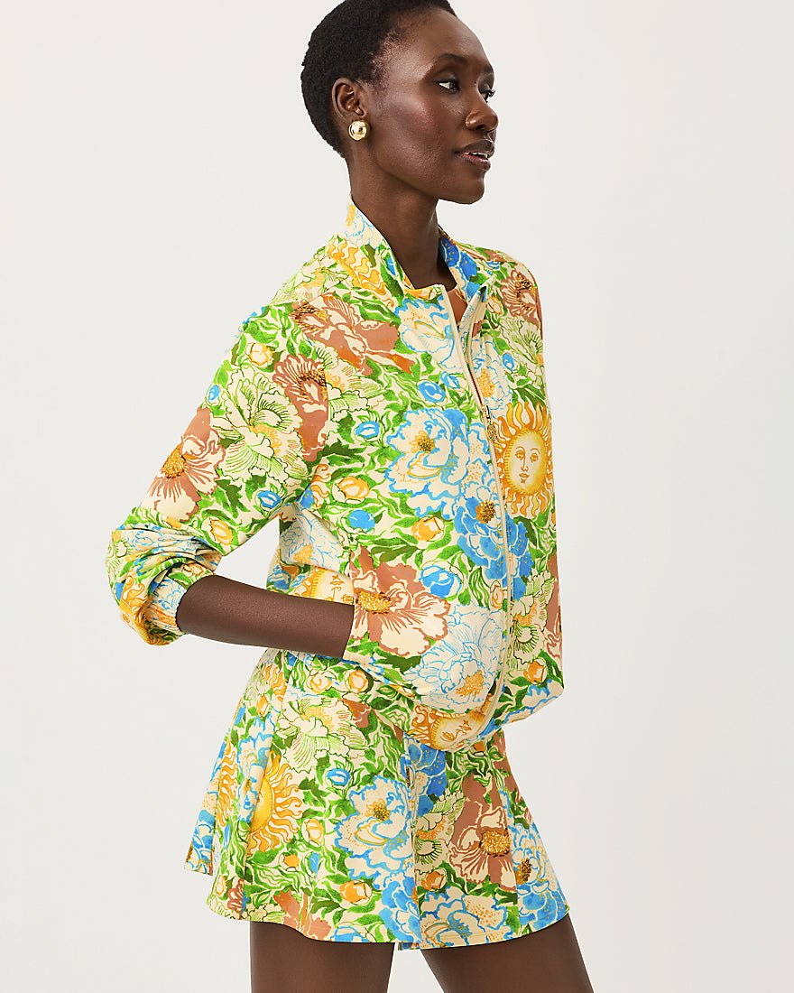 Lilly Pulitzer - Aegean Jacket Upf 50 Plus - Rutabaga Sympeony