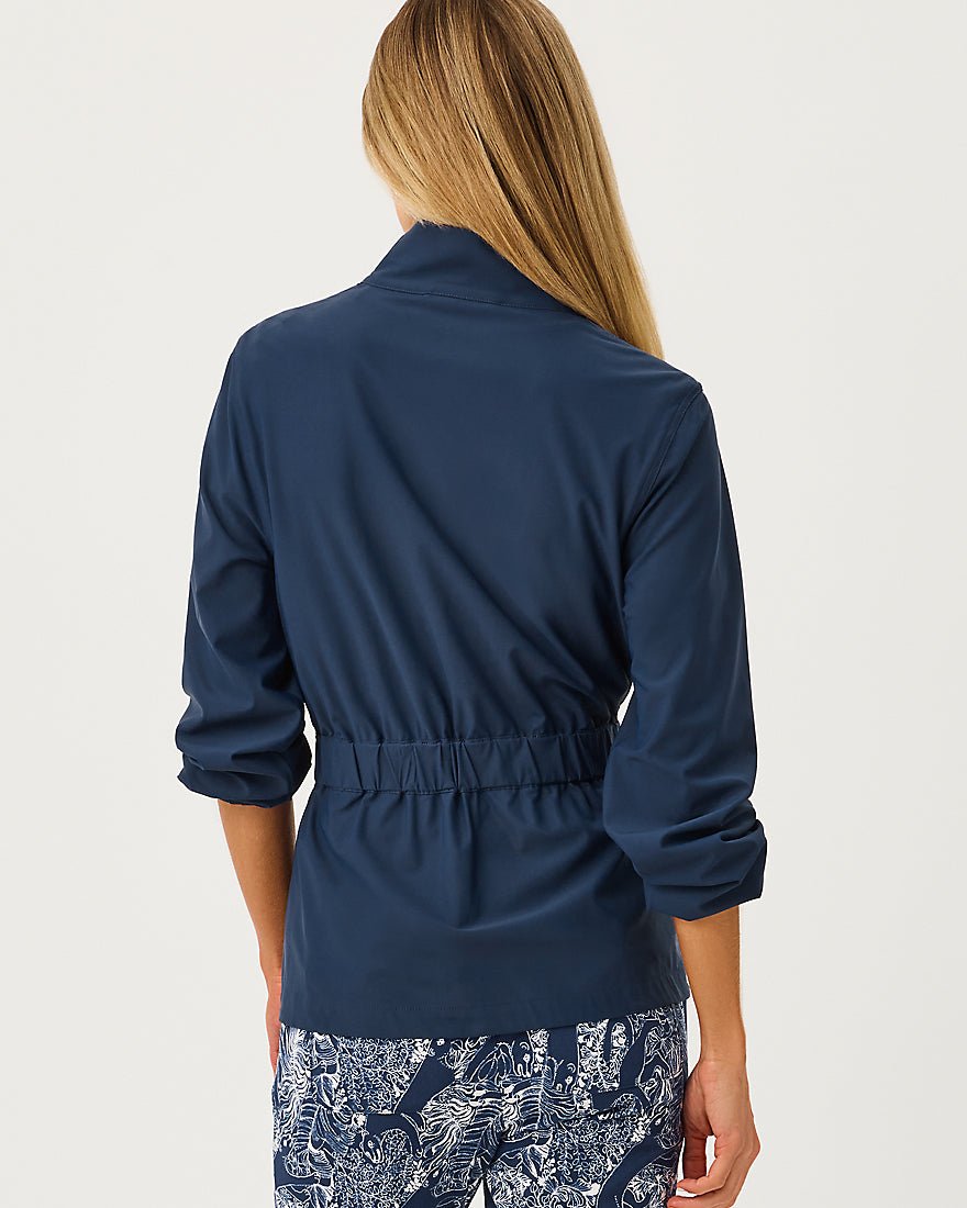 Lilly Pulitzer - Ainsley Jacket Upf 50 Plus - Low Tide Navy