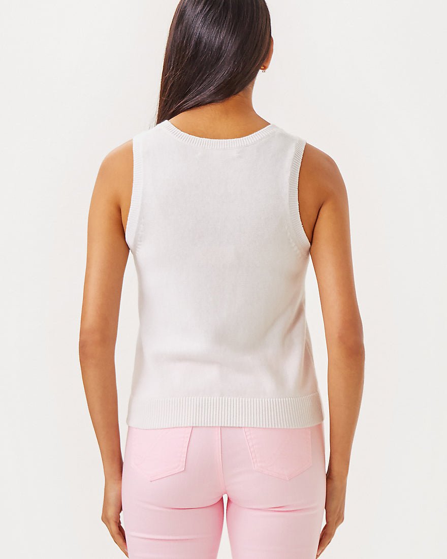 Lilly Pulitzer - Amalia Sweater Tank - Resort White