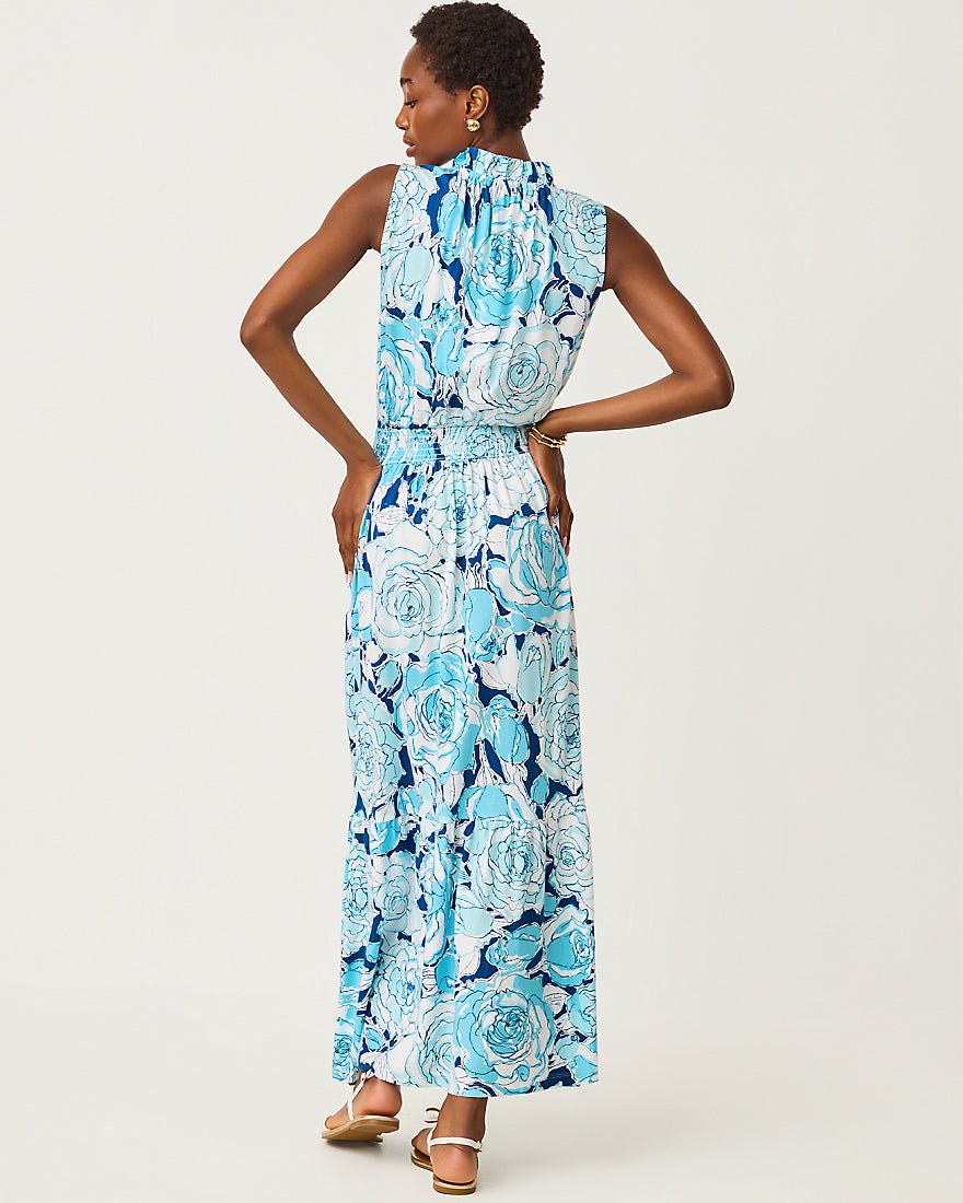 Lilly Pulitzer - Amiria Maxi Dress - Capri Blue Rosanna