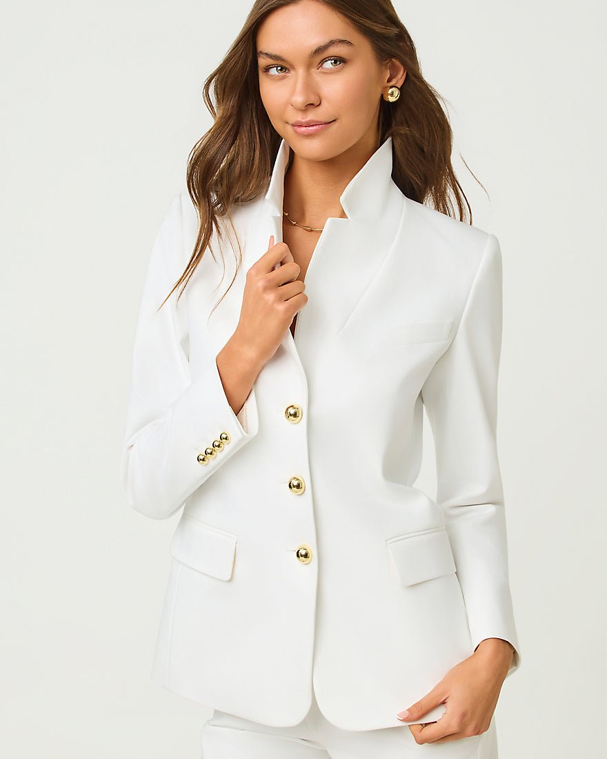 Lilly Pulitzer - Amryn Blazer - Resort White