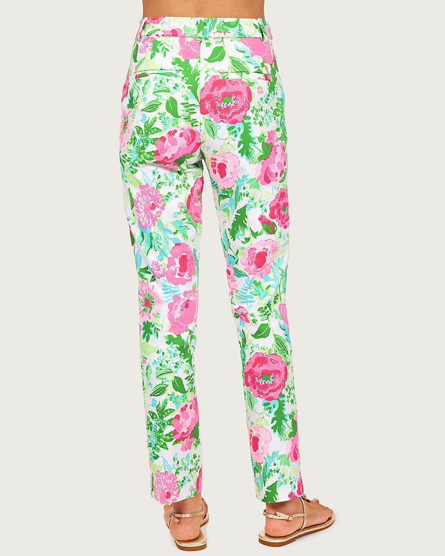 Lilly Pulitzer - Ana High Rise Pant - Multi Poppy Party