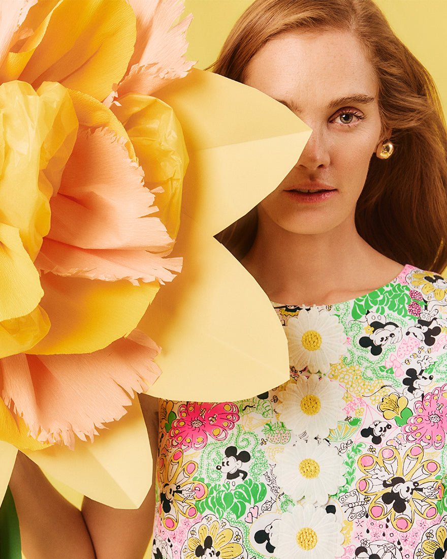 Lilly Pulitzer - Annaleese Sleeveless Crop Top - Multi Throwback Disney