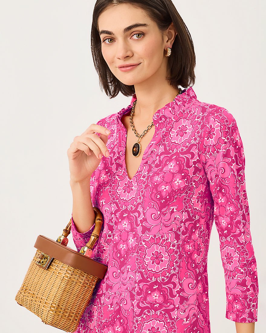 Lilly Pulitzer - Annelie Dress - Pink Aster The Casbah Allover