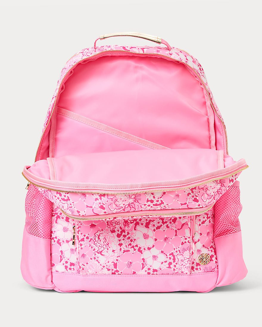Lilly Pulitzer - Backpack - Conch Shell Pink Burst of Joy