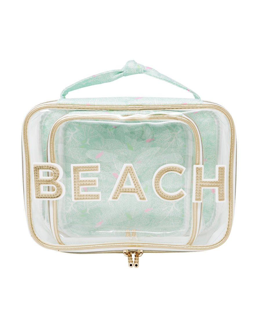 Lilly Pulitzer - Beach Accessories Pouch Set - Mint Condition Fantastical