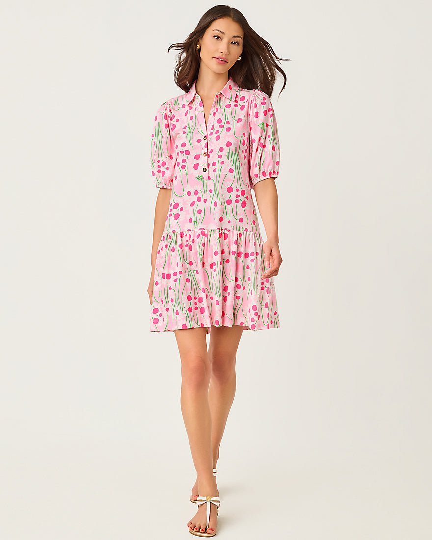 Lilly Pulitzer - Bingley Dress - Conch Shell Pink Sunny Daisies