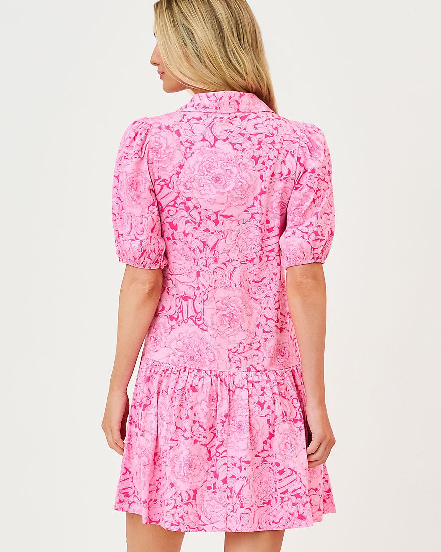 Lilly Pulitzer - Bingley Dress - Pink Aster A Rose By Any Other Name