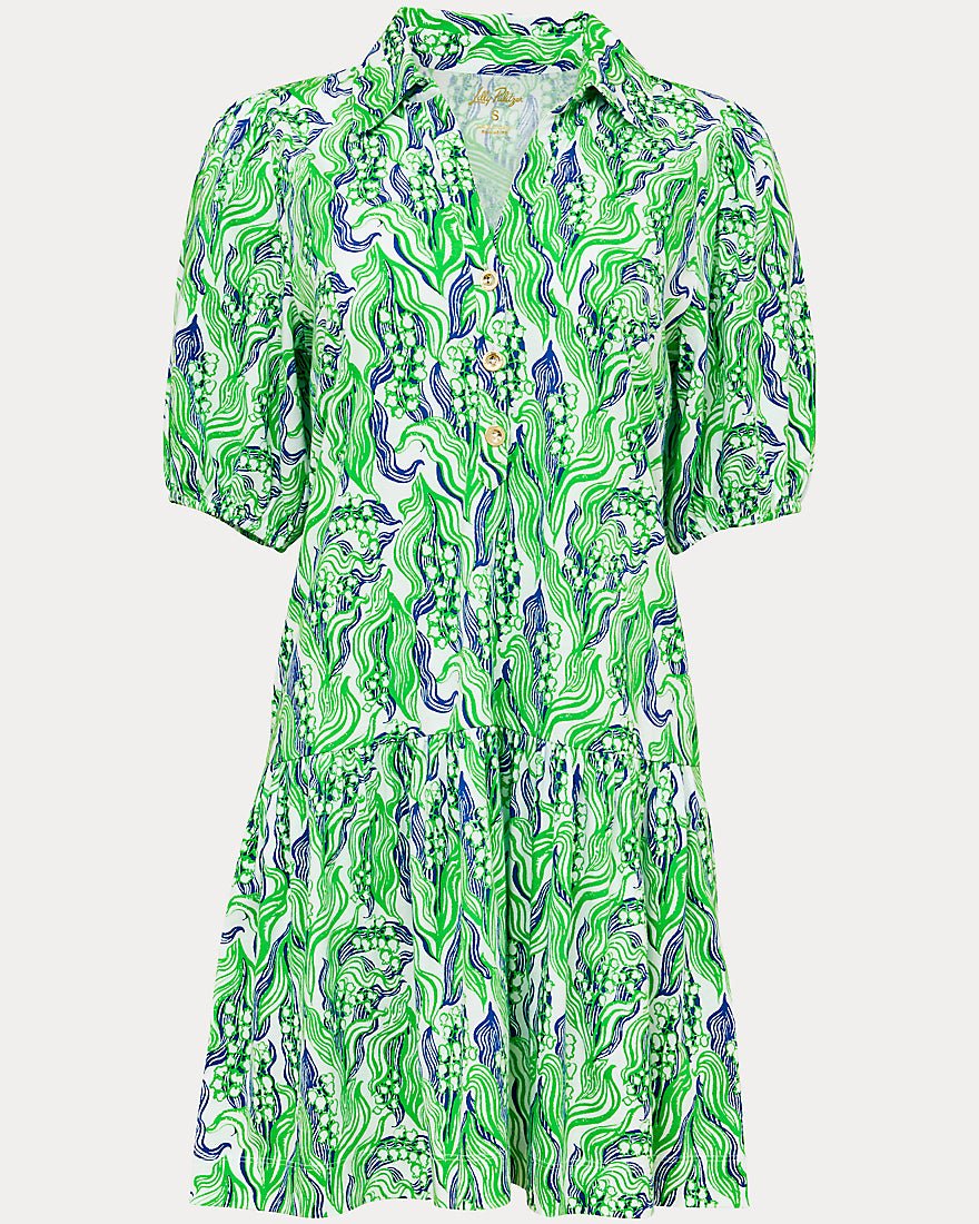Lilly Pulitzer - Bingley Dress - Putting Green Lilly Of The Valley