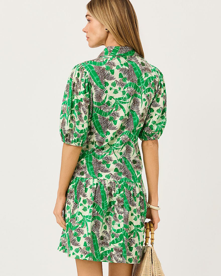 Lilly Pulitzer - Bingley Dress - Vanilla Spice Hide And Leaf