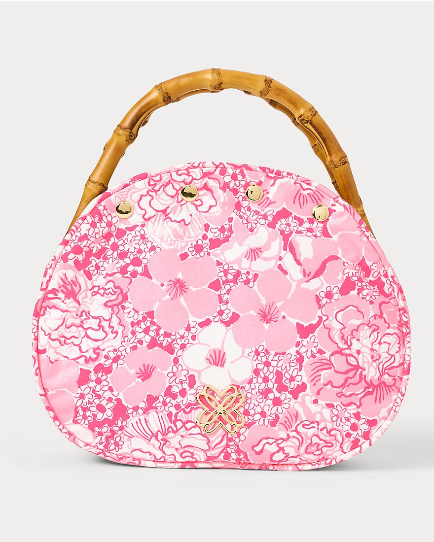 Lilly Pulitzer - Breakers Bamboo Bermuda Bag Cover - Conch Shell Pink Burst Of Joy