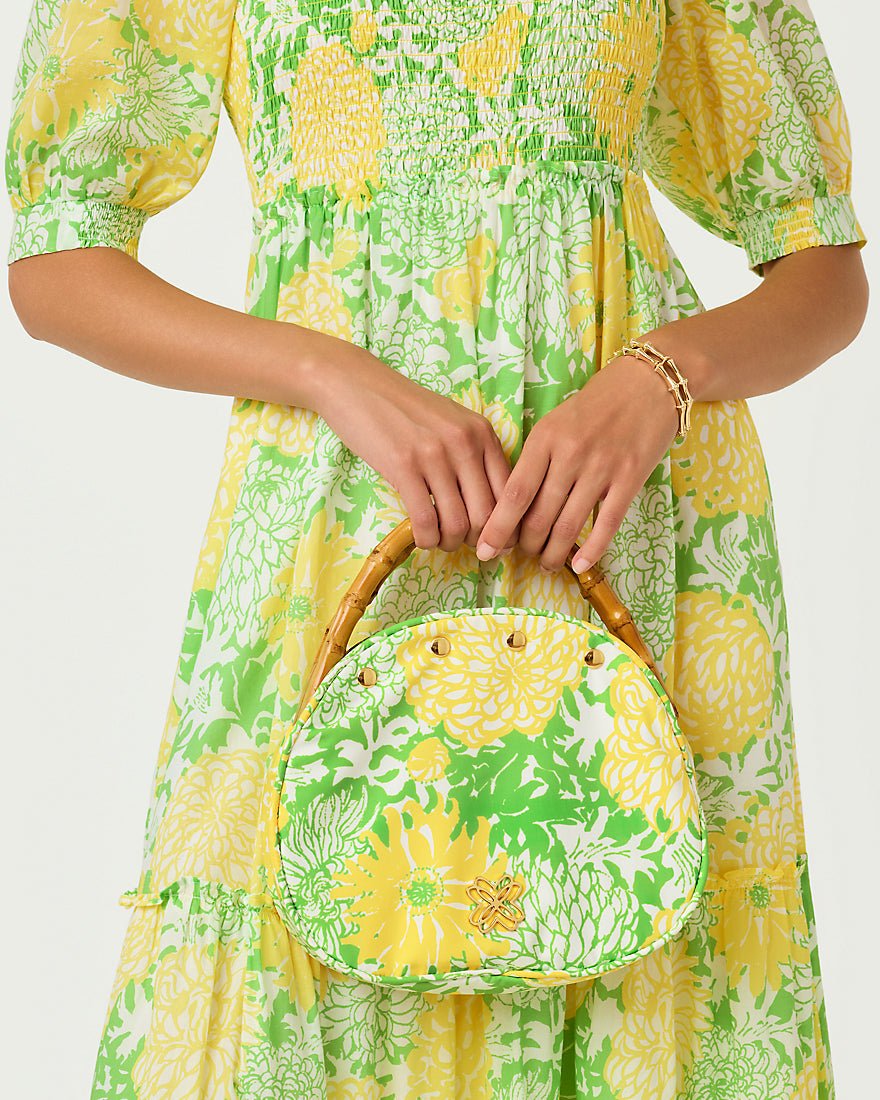 Lilly Pulitzer - Breakers Bamboo Bermuda Bag Cover - Crocodile Green Mumbo Jumbo