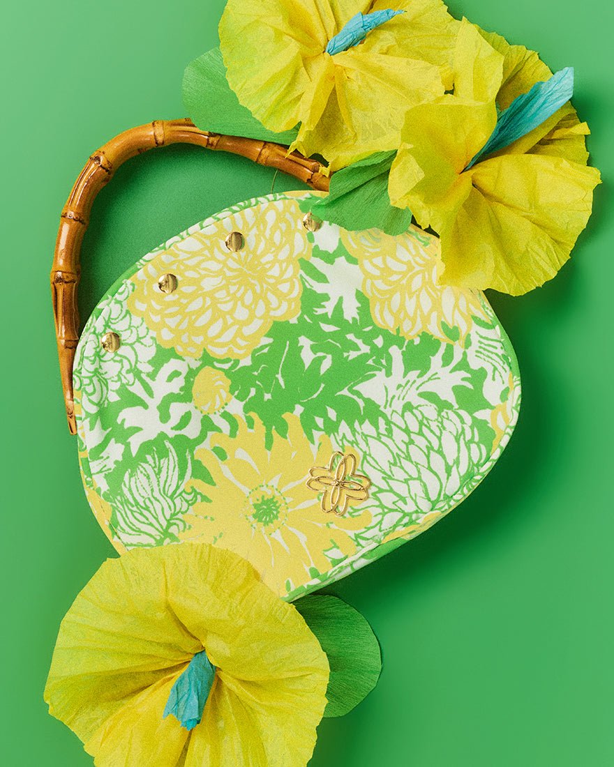 Lilly Pulitzer - Breakers Bamboo Bermuda Bag Cover - Multi Crazy Quilt