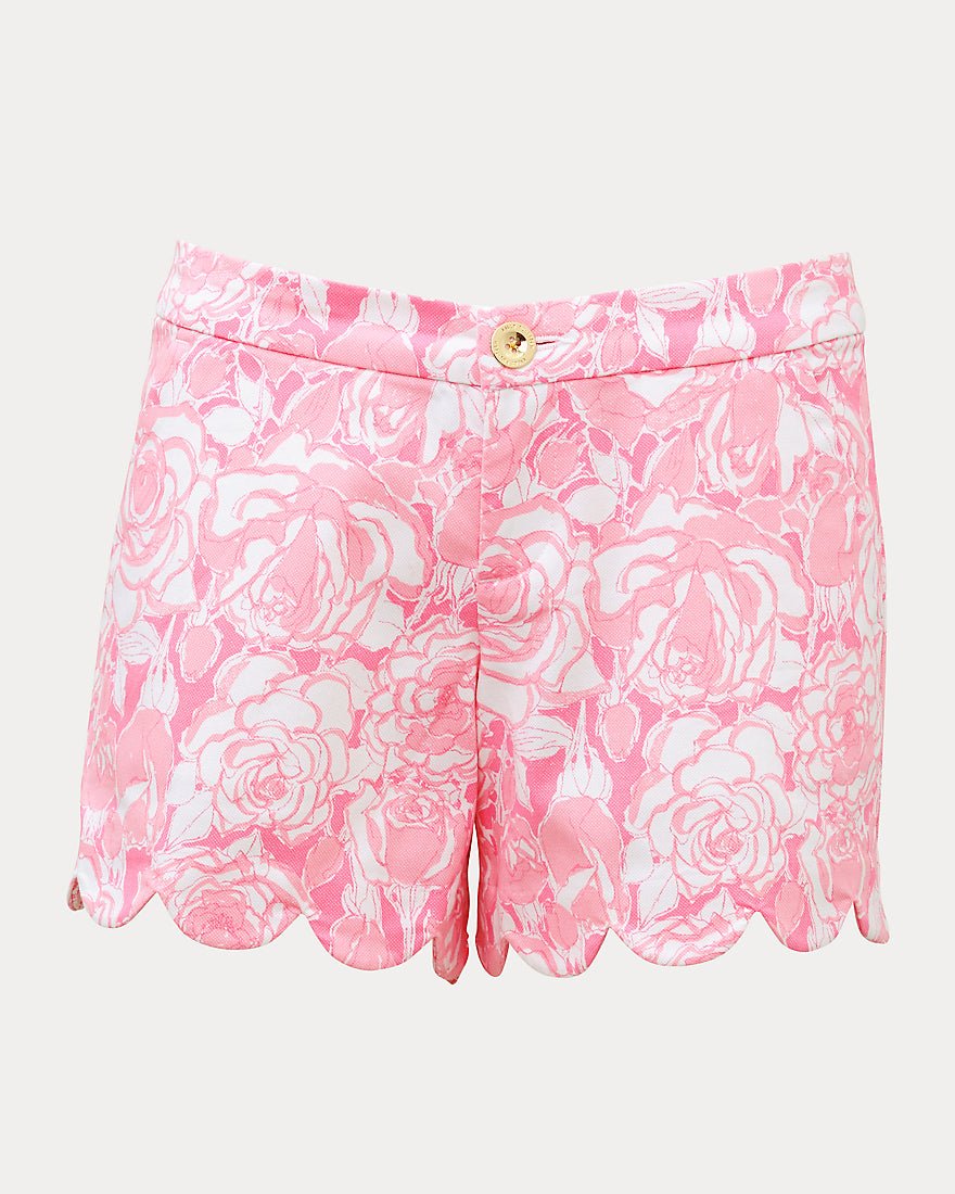 Lilly Pulitzer - Buttercup Stretch Short - Confetti Pink Lil Rosanna