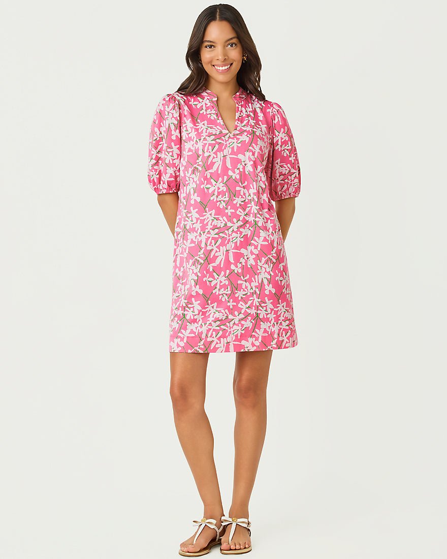 Lilly Pulitzer - Carey Dress - Confetti Pink Liza Overprint