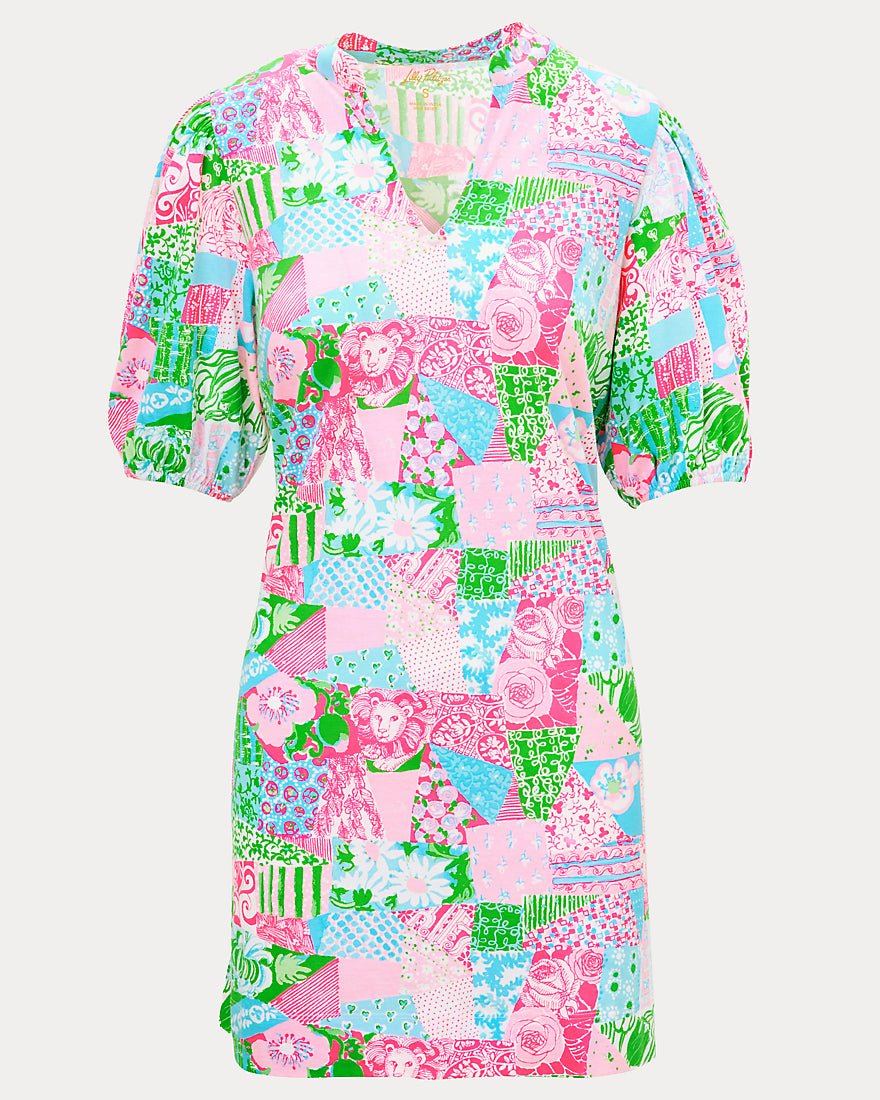 Lilly Pulitzer - Carey Dress - Multi Crazy Quilt