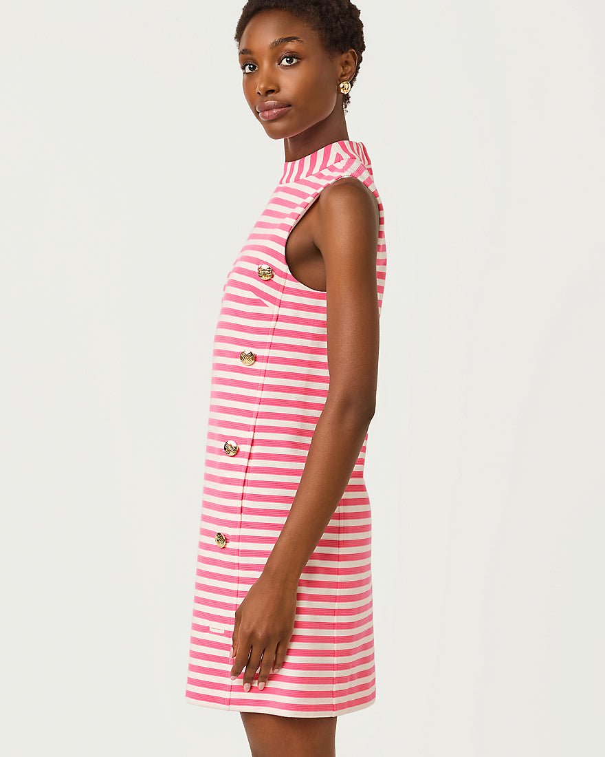 Lilly Pulitzer - Carmina Shift Dress - Confetti Pink Ottoman Stripe
