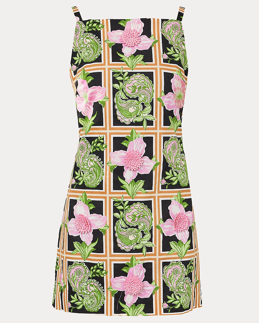 Lilly Pulitzer - Chelly Shift Romper - Onyx Window Shopper