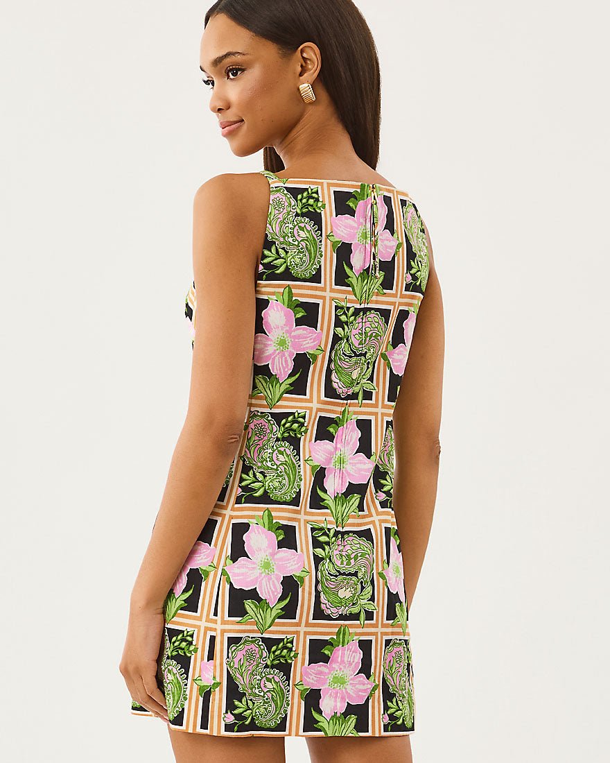 Lilly Pulitzer - Chelly Shift Romper - Onyx Window Shopper
