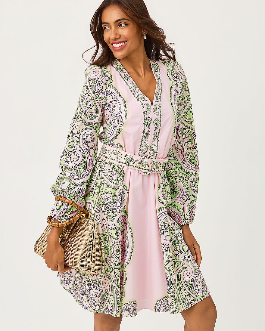 Lilly Pulitzer - Chyanna Dress - Lime Chiffon Estoril