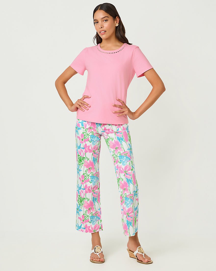 Lilly Pulitzer - Clairmont Pearl Knit Top - Conch Shell Pink