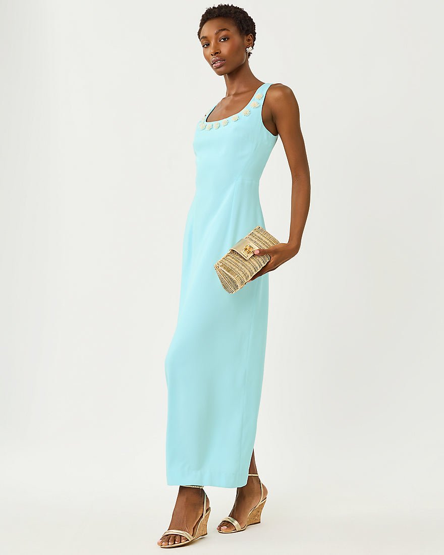 Lilly Pulitzer - Coralia Maxi Dress - Day Dream Blue