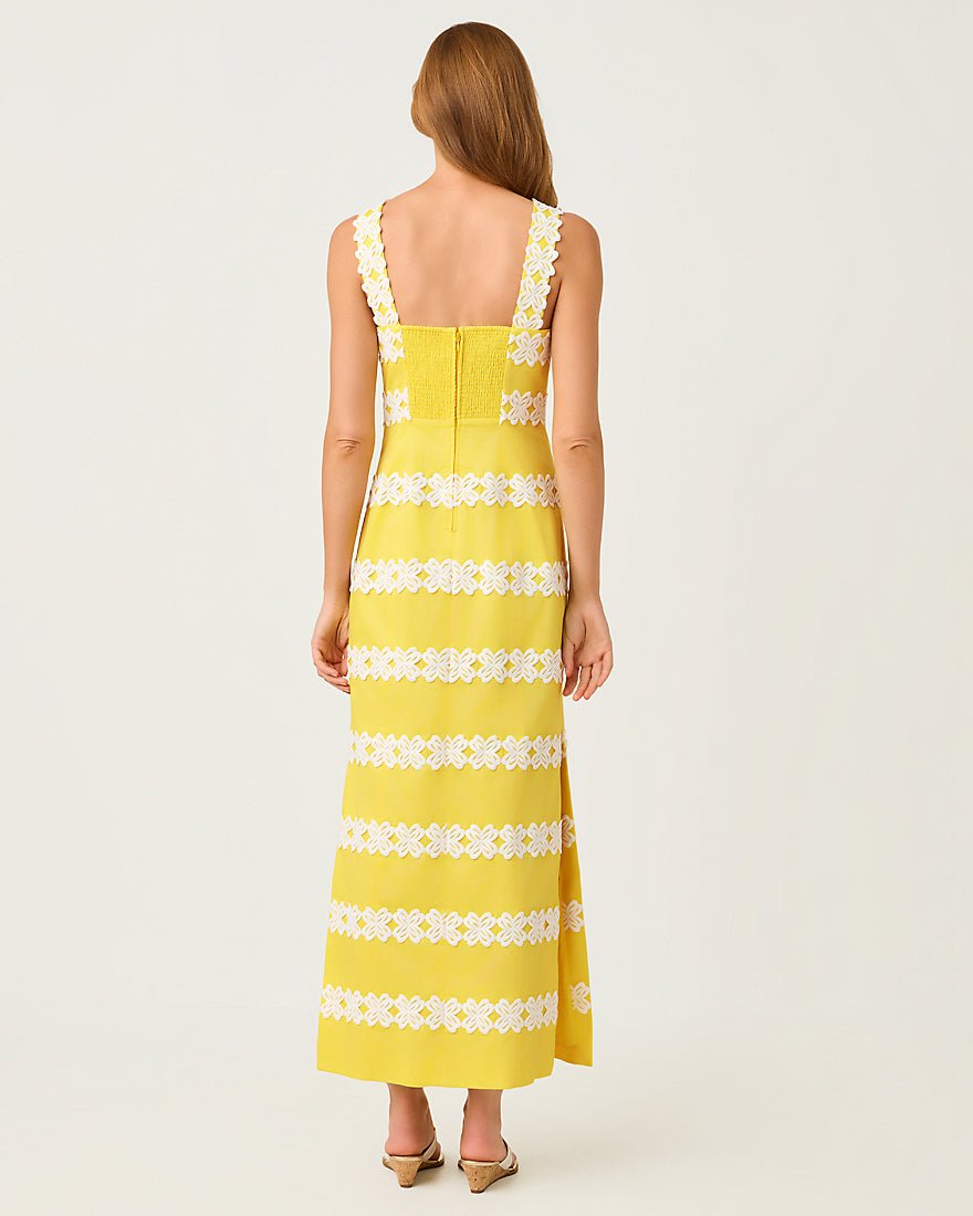 Lilly Pulitzer - Davis Maxi Dress - Estelle Yellow