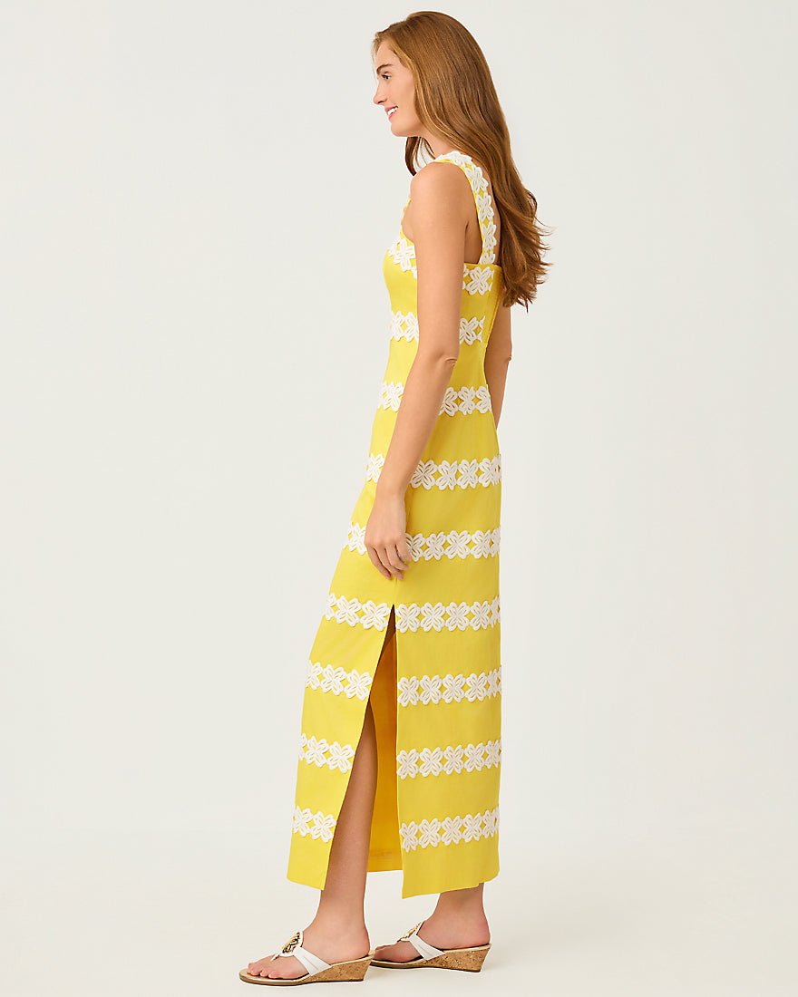 Lilly Pulitzer - Davis Maxi Dress - Estelle Yellow