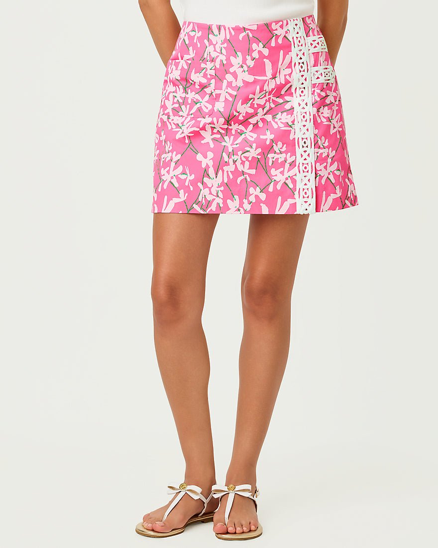 Lilly Pulitzer - Daye Mini Skort - Confetti Pink Liza Overprint