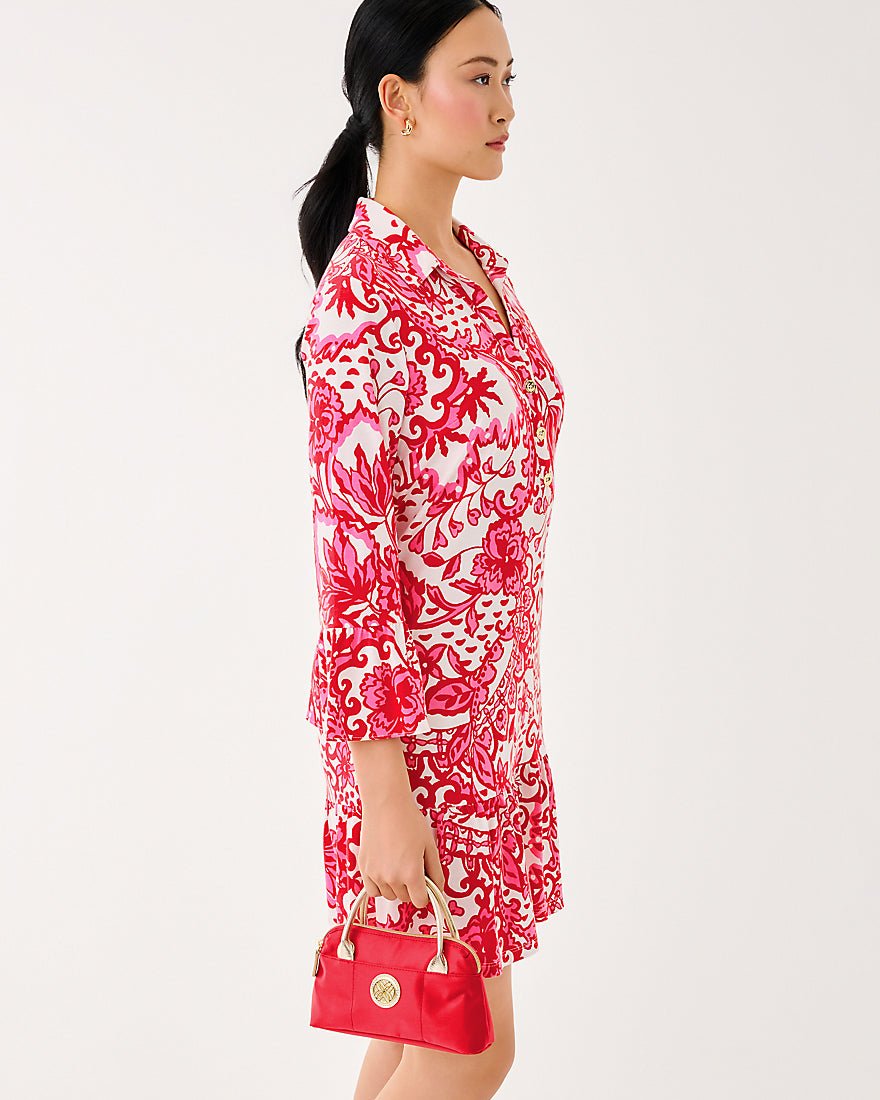 Lilly Pulitzer - Delany Dress - Coconut Spicy Socialite