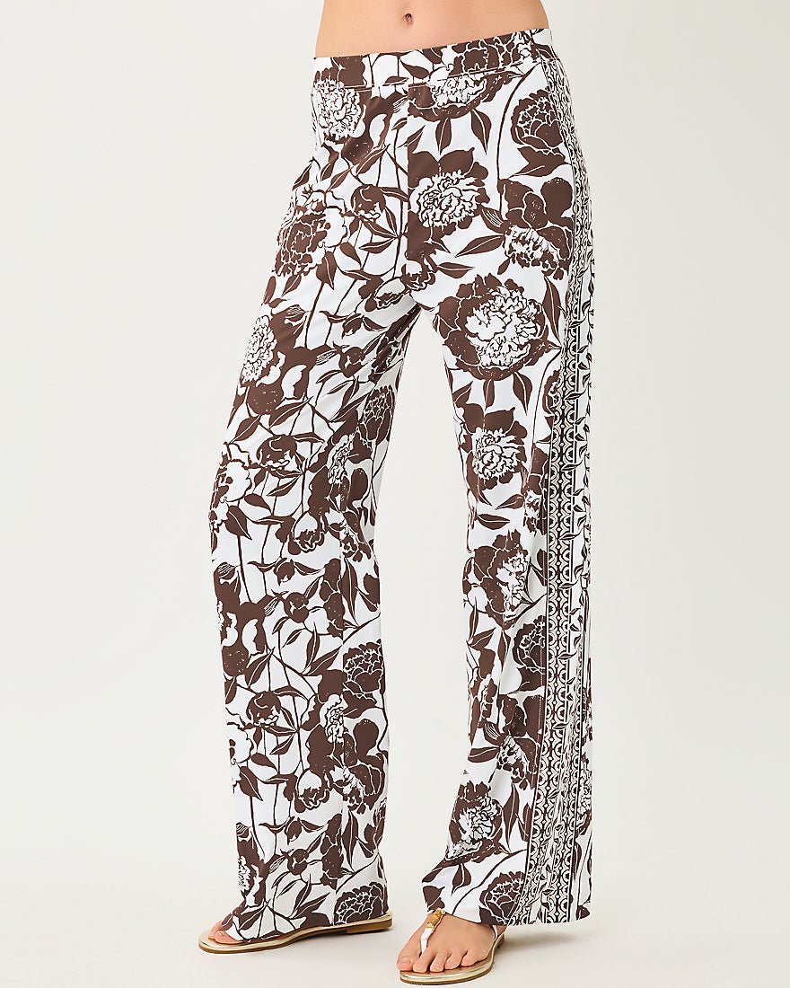 Lilly Pulitzer - Demia Upf 50 Plus Knit Pant - Resort White Marni