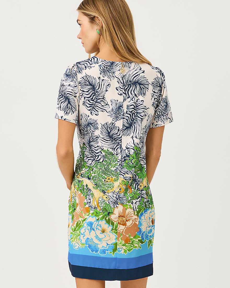 Lilly Pulitzer - Edita Short Sleeve Shift Dress - Rutabaga Sympeony