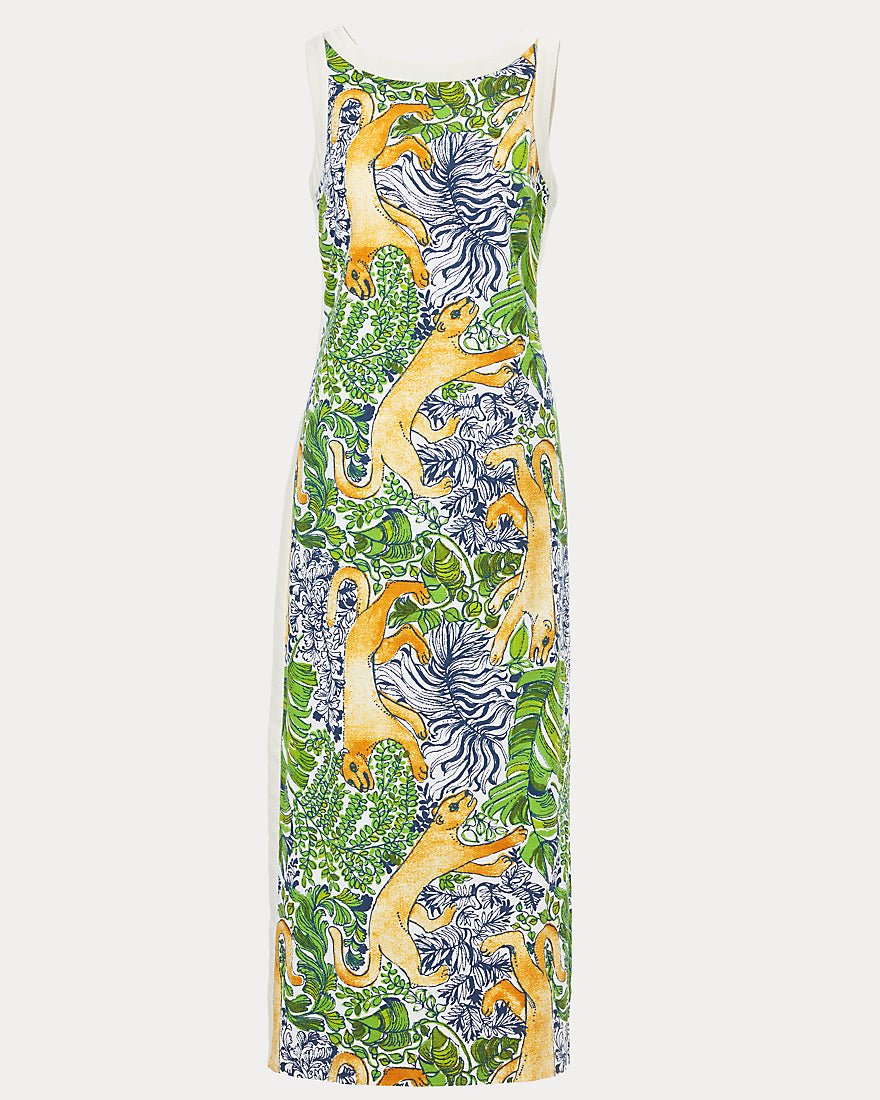 Lilly Pulitzer - Eleanora Maxi Shift Romper - Multi Palm Prowl