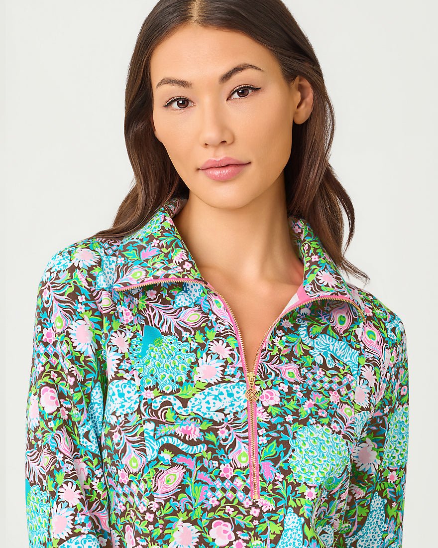 Lilly Pulitzer - Eleni Upf 50 Plus Pullover - Multi Royal Zoo