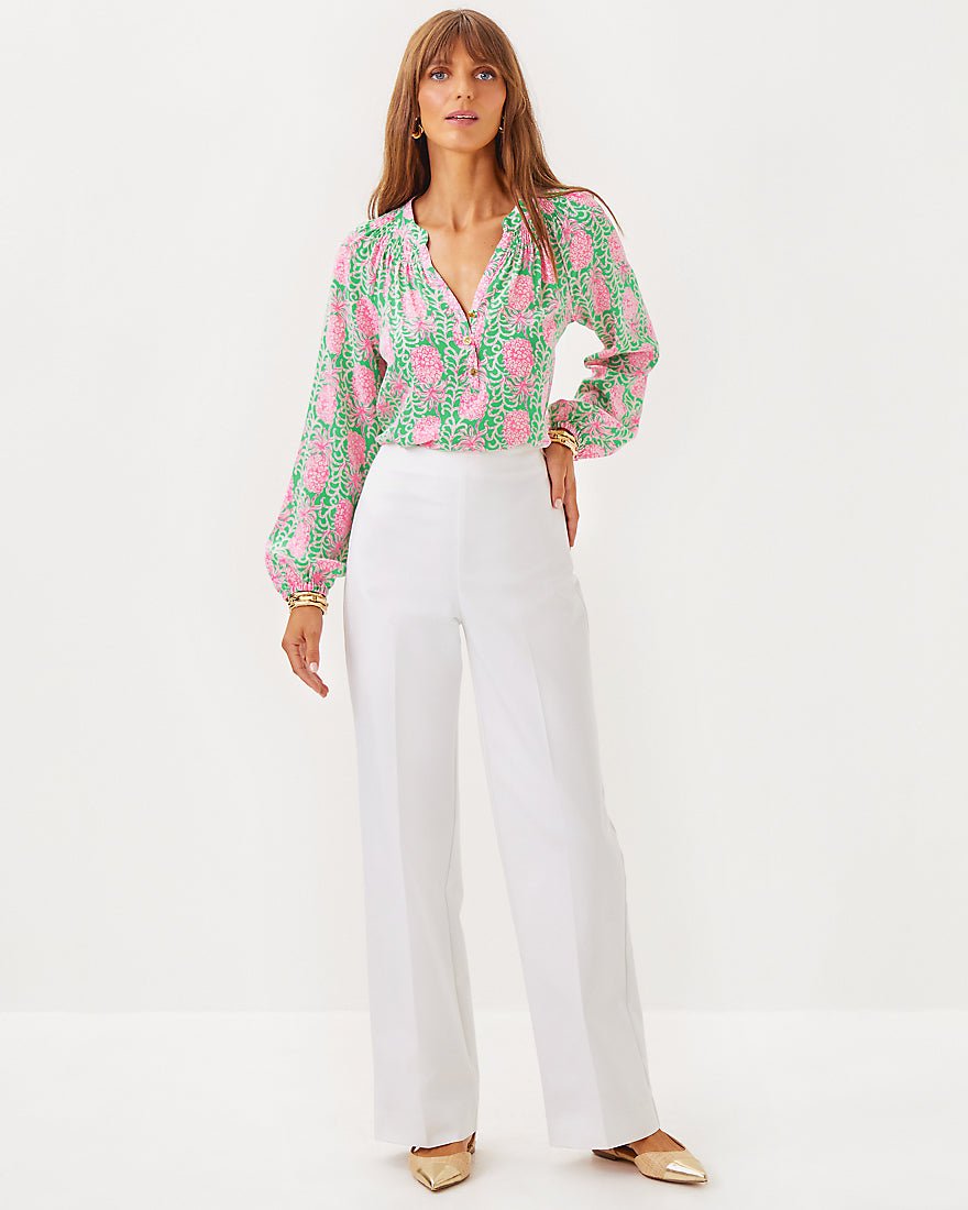 Lilly Pulitzer - Ellamarie Stretch Pant - Resort White