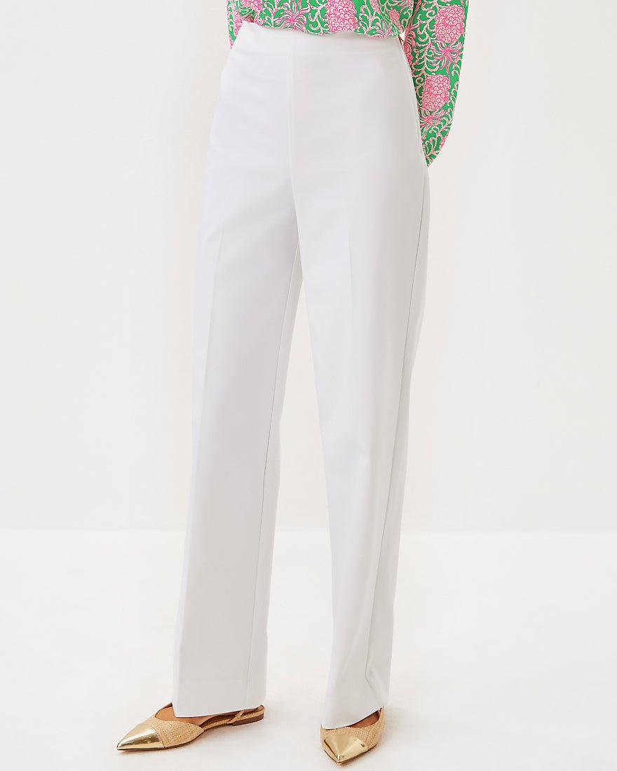Lilly Pulitzer - Ellamarie Stretch Pant - Resort White