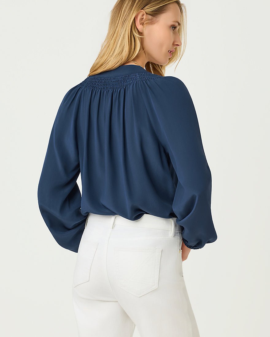 Lilly Pulitzer - Elsa Top - Low Tide Navy