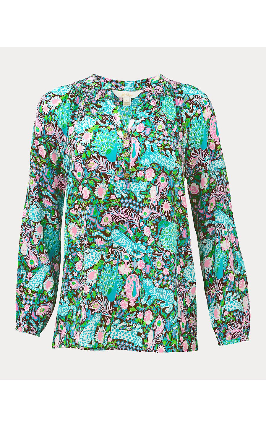 Lilly Pulitzer - Elsa Top - Multi Royal Zoo