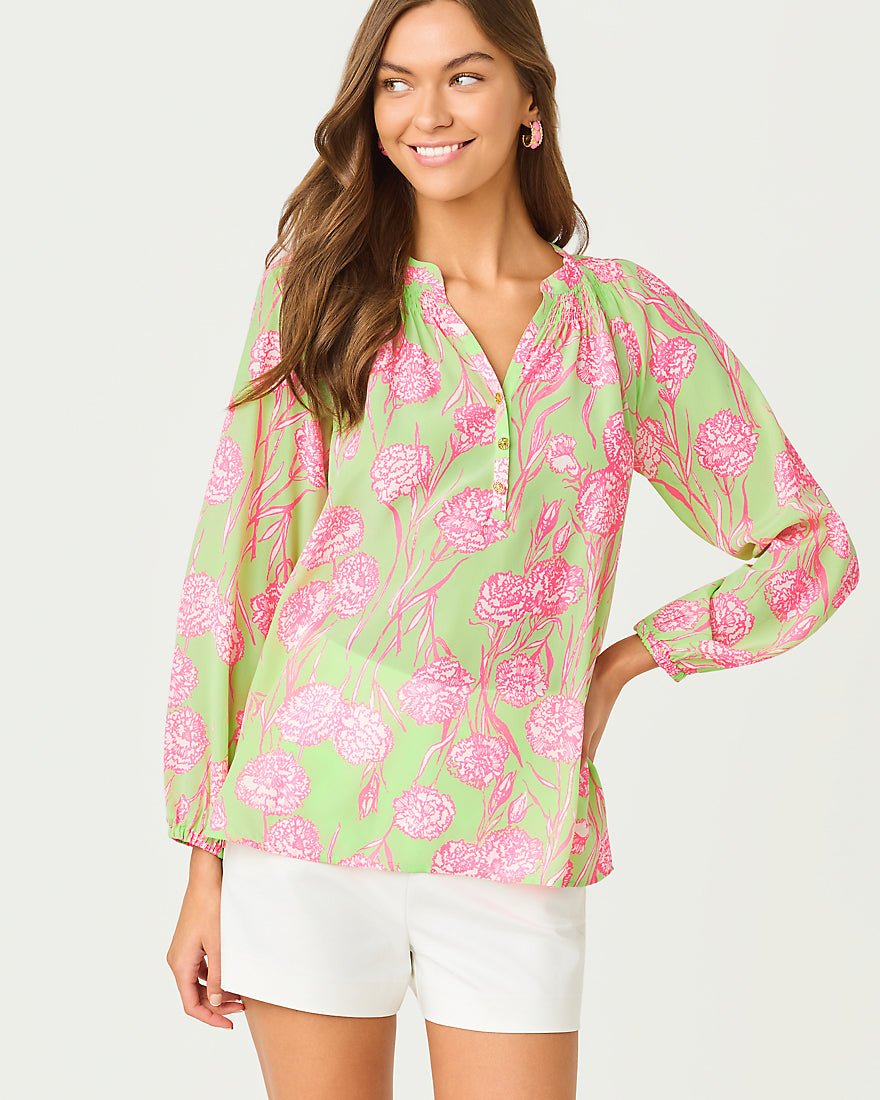 Lilly Pulitzer - Elsa Top - Pistachio Macaron Alina